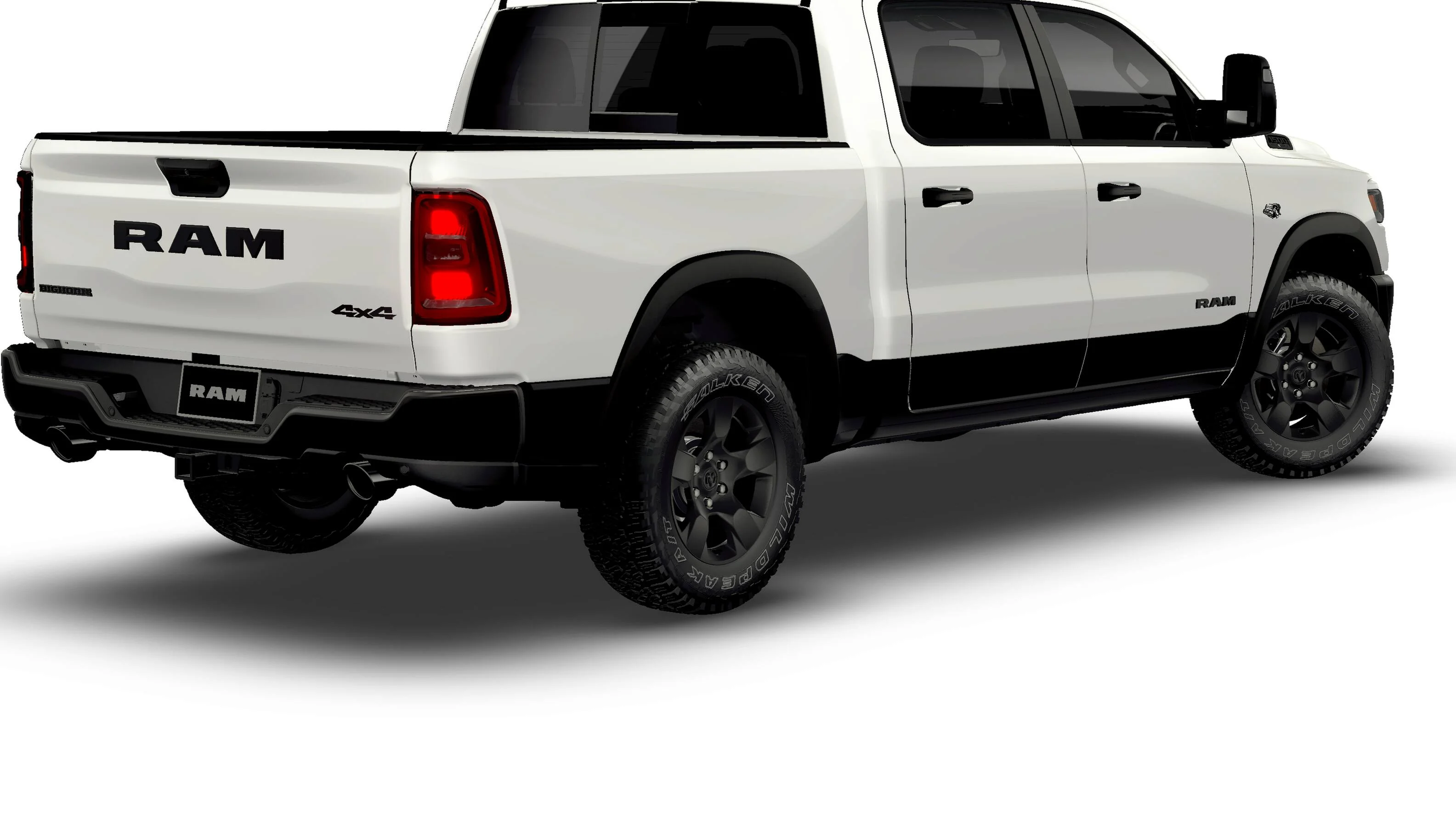New 2026 Diamond Black Crystal Pearl-Coat Exterior Paint RAM BIG HORN image 14