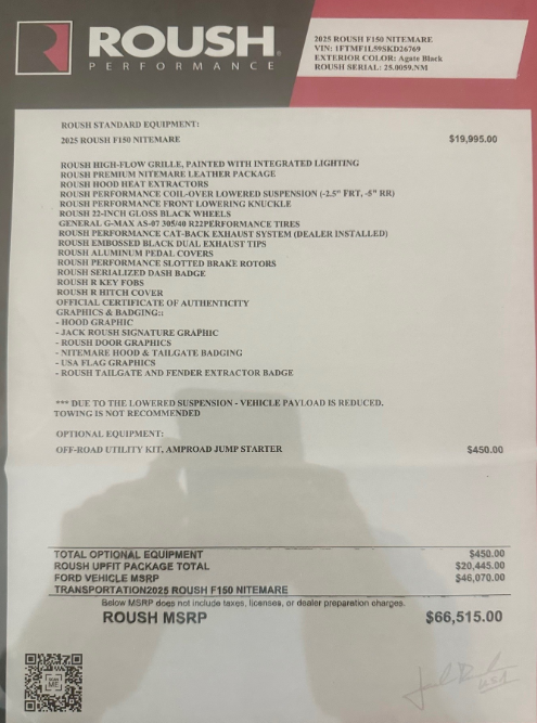 Used 2025 Black Ford XL image 3