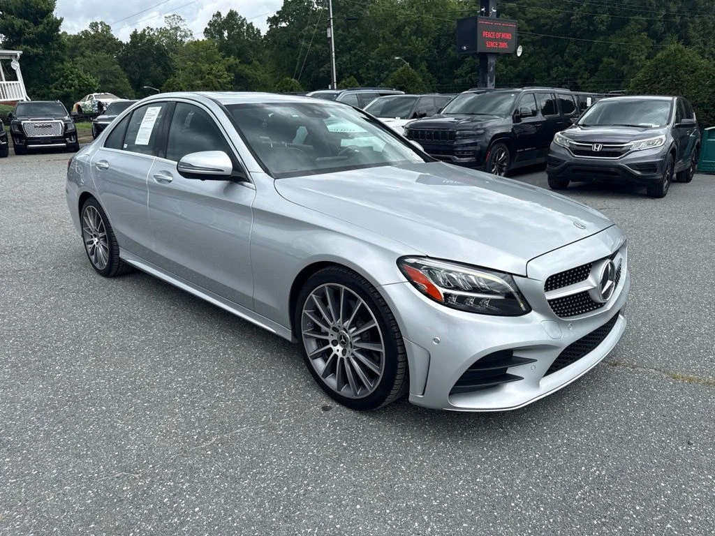 Used 2021 Silver Mercedes-Benz C 300 image 4