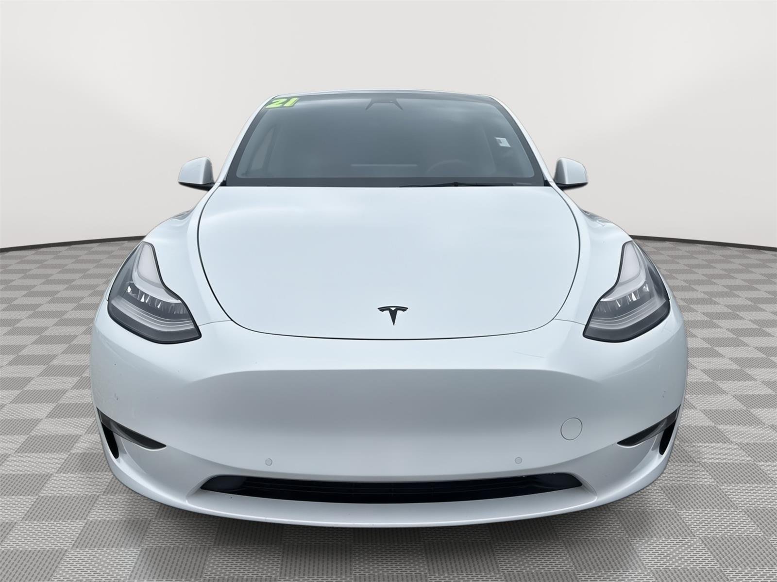 Used 2021 Pearl White Multi-Coat Tesla Long Range image 7
