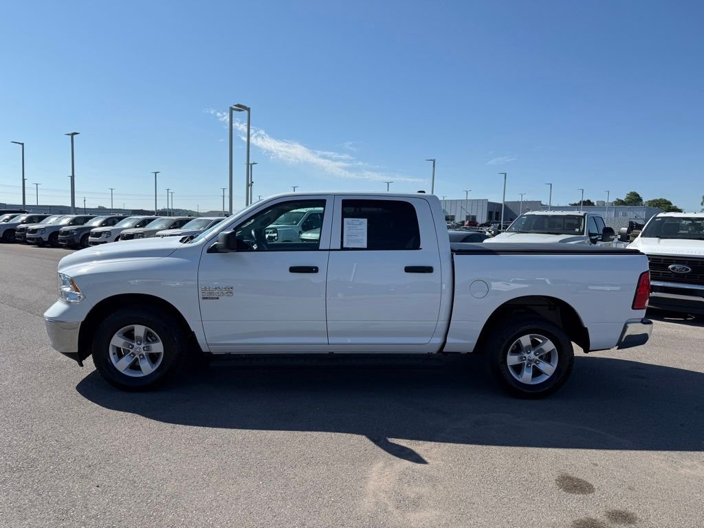 Used 2022 Bright White Clearcoat Ram SLT image 37