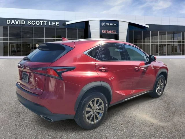 Used 2018 Matador Red Mic Lexus NX 300 image 4