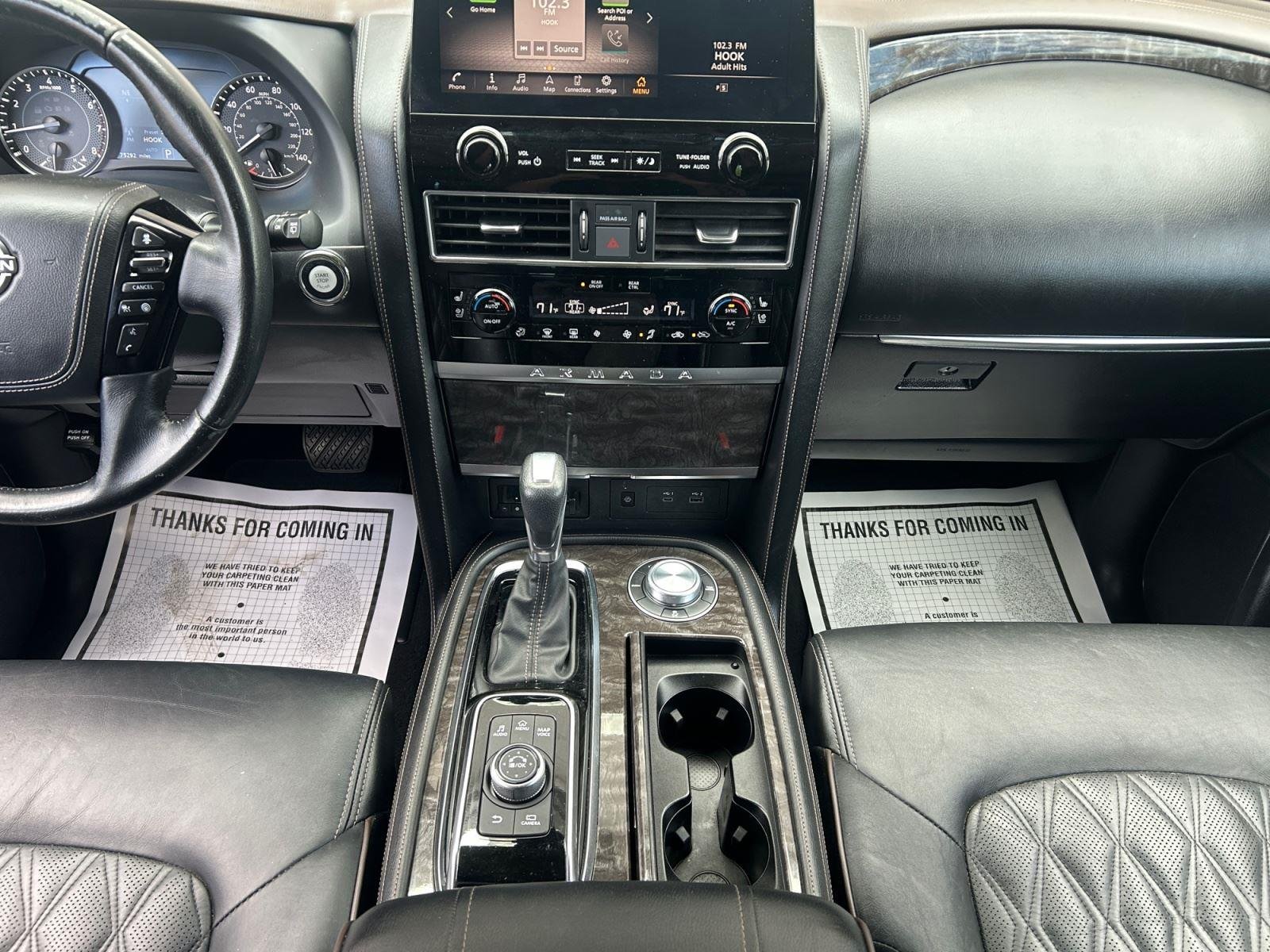 Used 2023 Aspen White Tricoat Nissan Platinum image 11