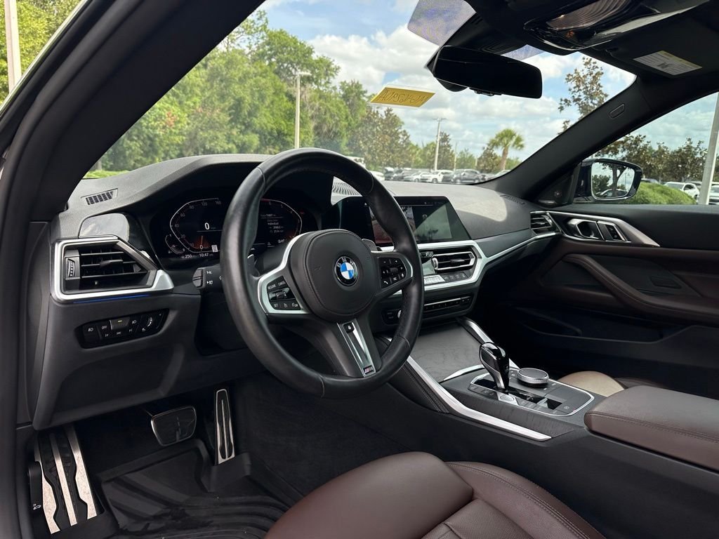 Certified Used 2022 Mineral White Metallic BMW 430i image 10