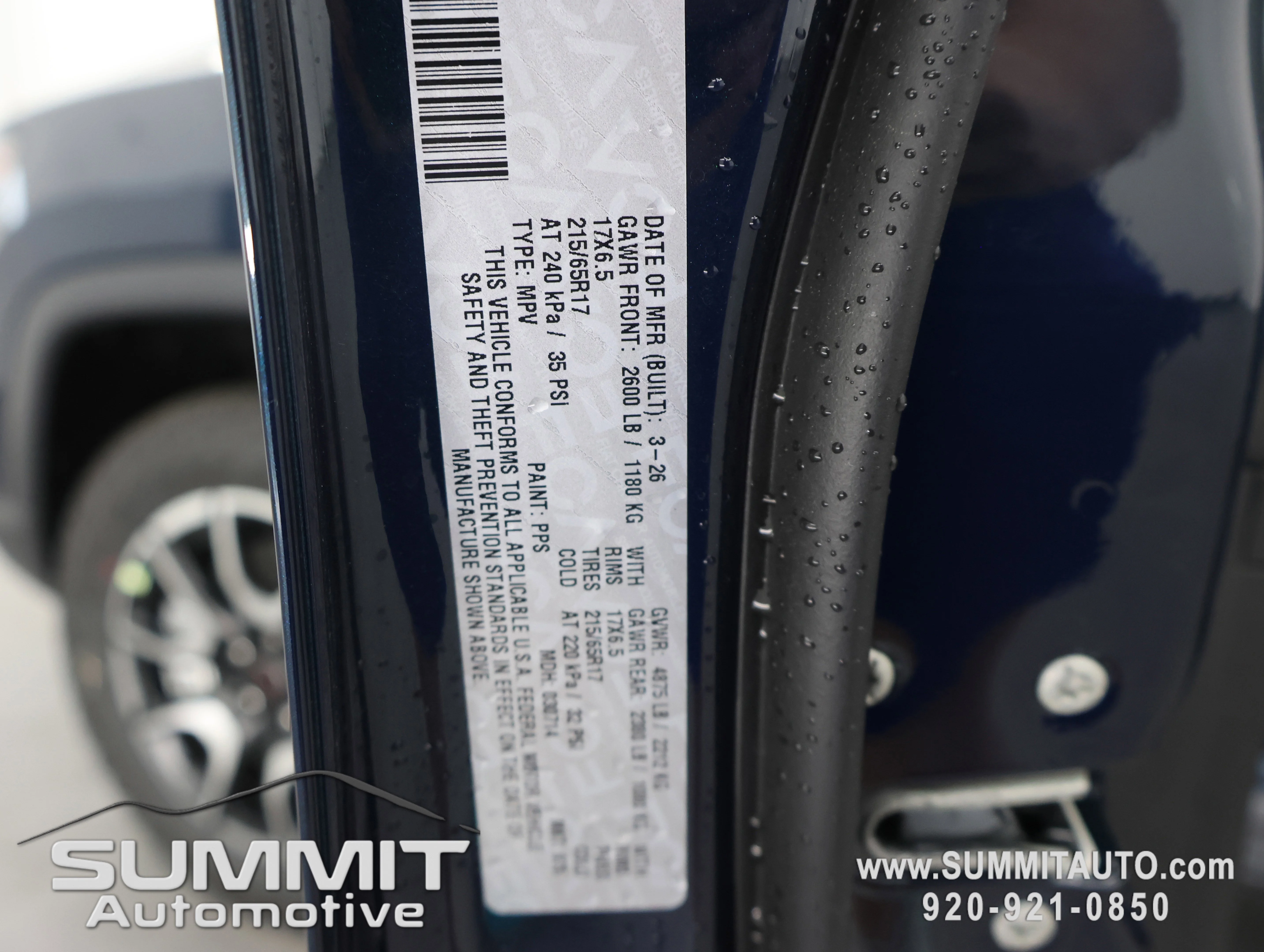 New 2026 Fathom Blue Pearl-Coat Exterior Paint Jeep Trailhawk image 72