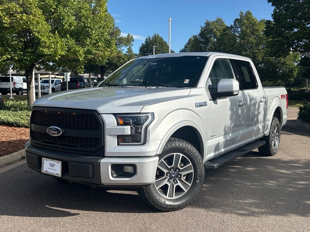Used 2015 Silver Ford Lariat image 1