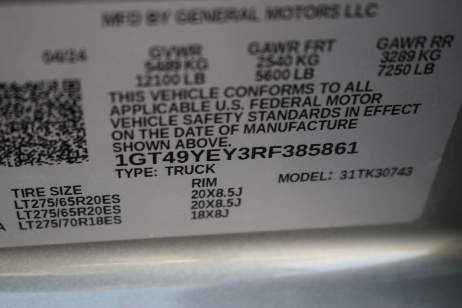 Used 2024 Sterling Metallic GMC Denali Ultimate image 43
