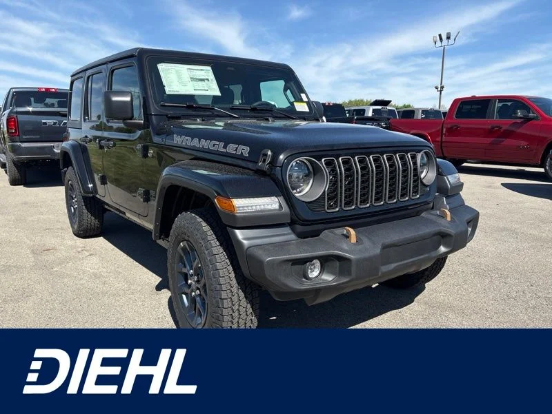 New 2026 Black Clear-Coat Exterior Paint Jeep 85th Anniversary Edition image 1