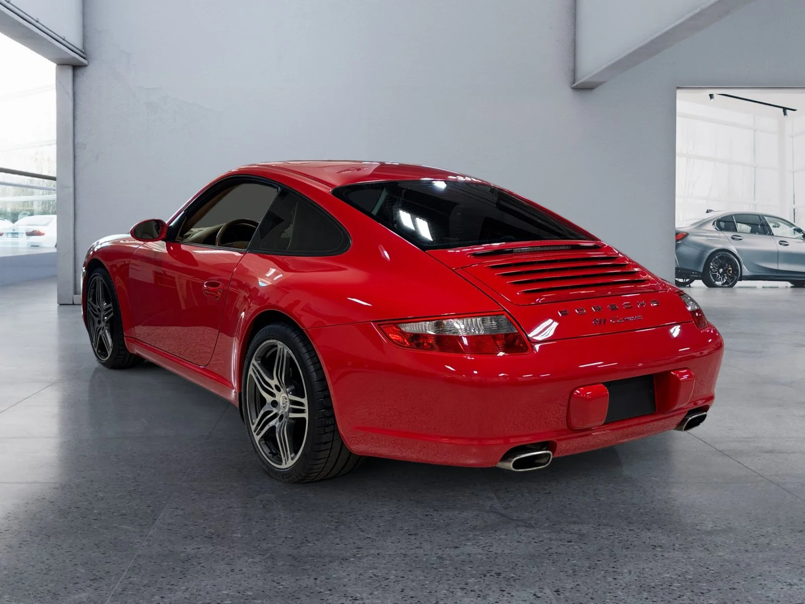 Used 2007 Red Porsche Carrera image 3
