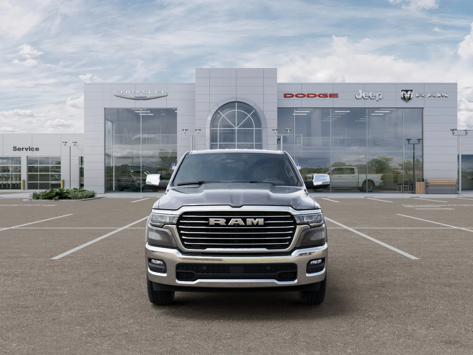 New 2026 Gray Ram Laramie image 32
