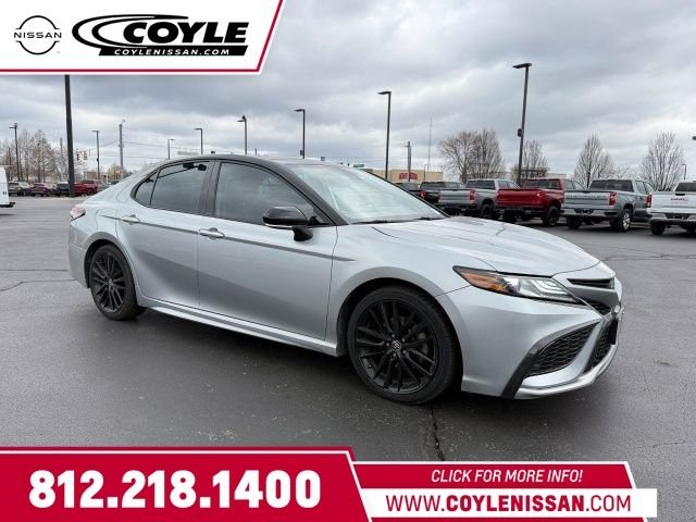 Used 2021 Silver Toyota XSE image 1
