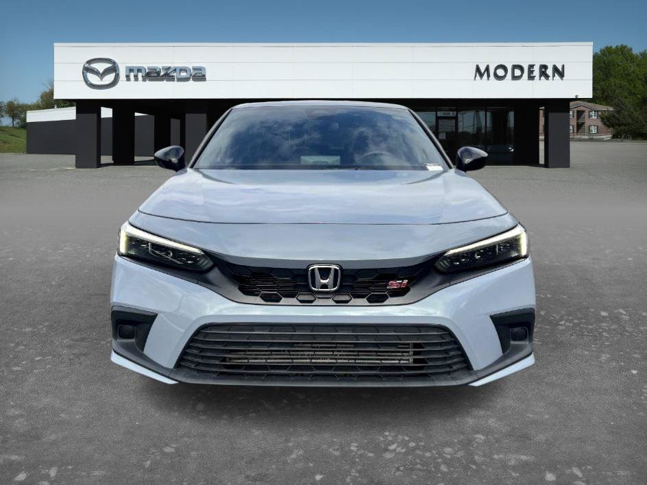 Used 2023 Aegean Blue Metallic Honda Si image 2