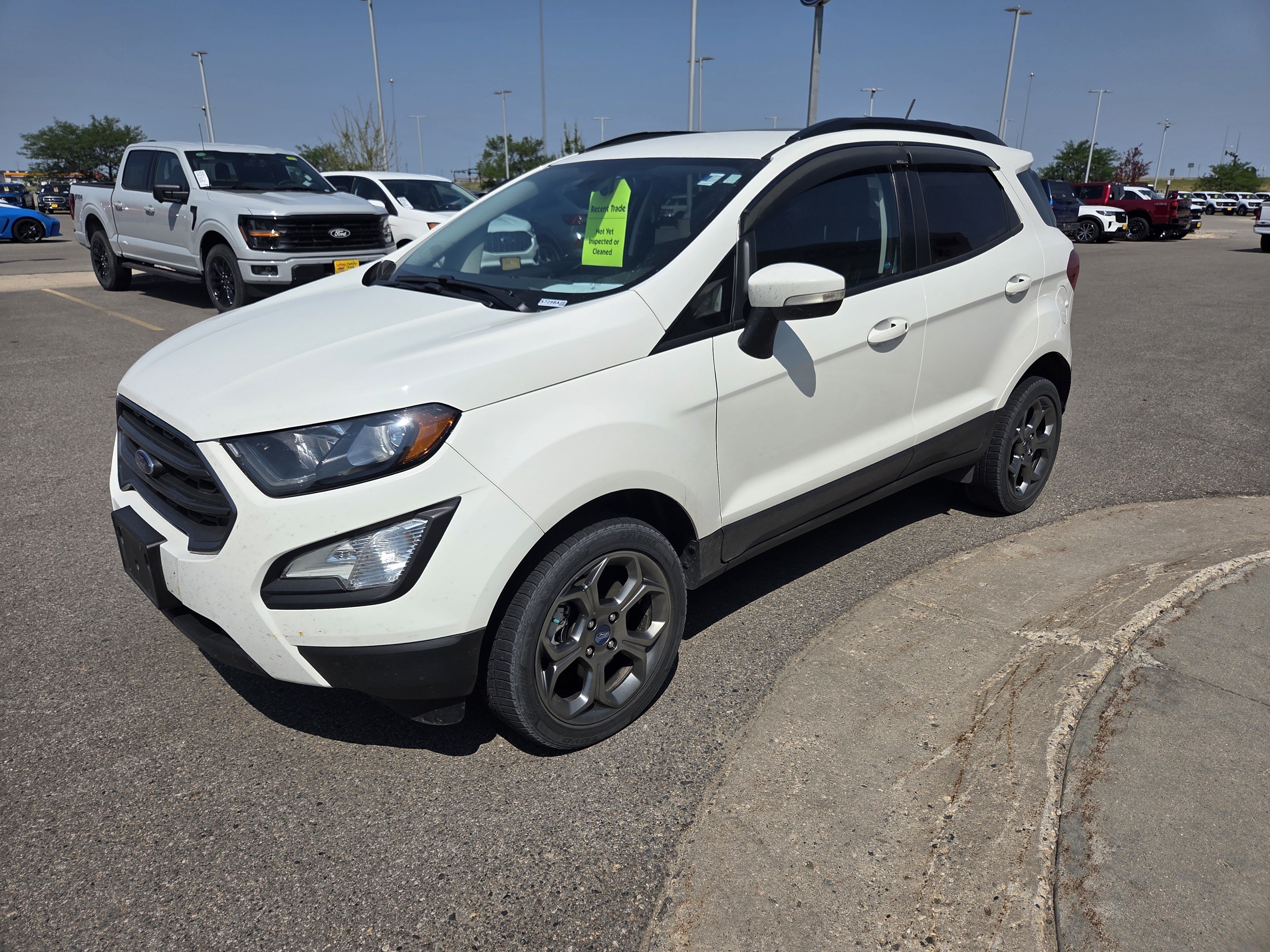 Used 2018 Diamond White Ford SES image 3