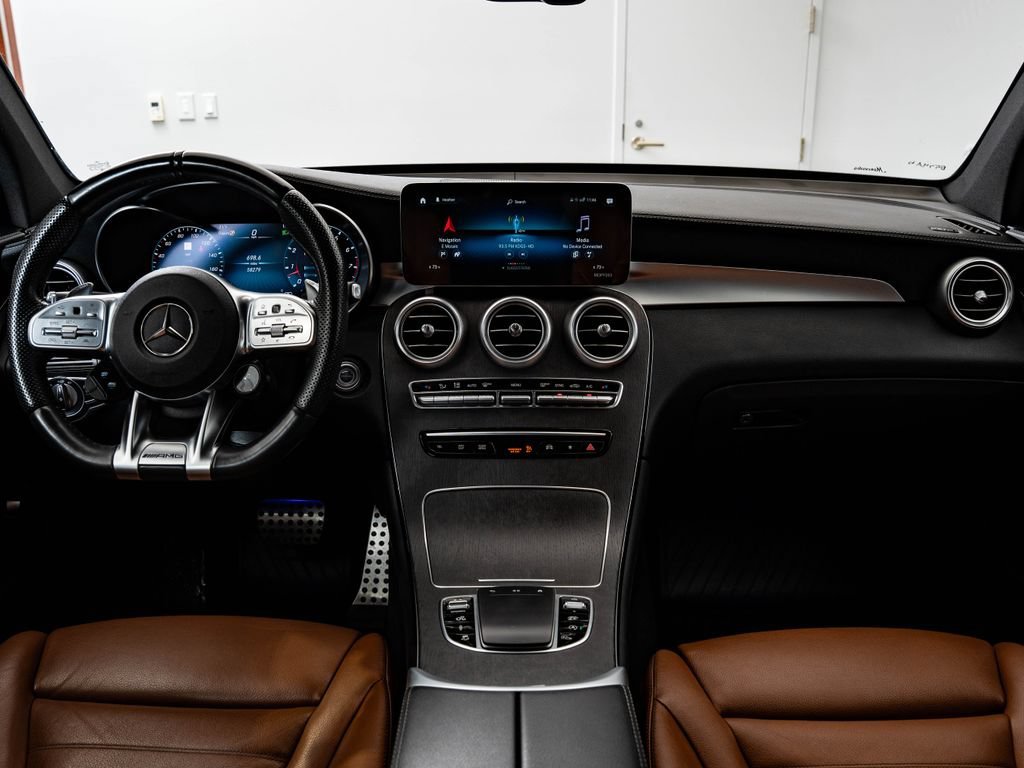 Used 2021 Selenite Grey Metallic Mercedes-Benz GLC 43 AMG® image 36