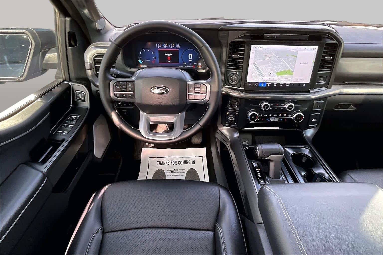 Used 2025 Carbonized Gray Metallic Ford LARIAT image 5