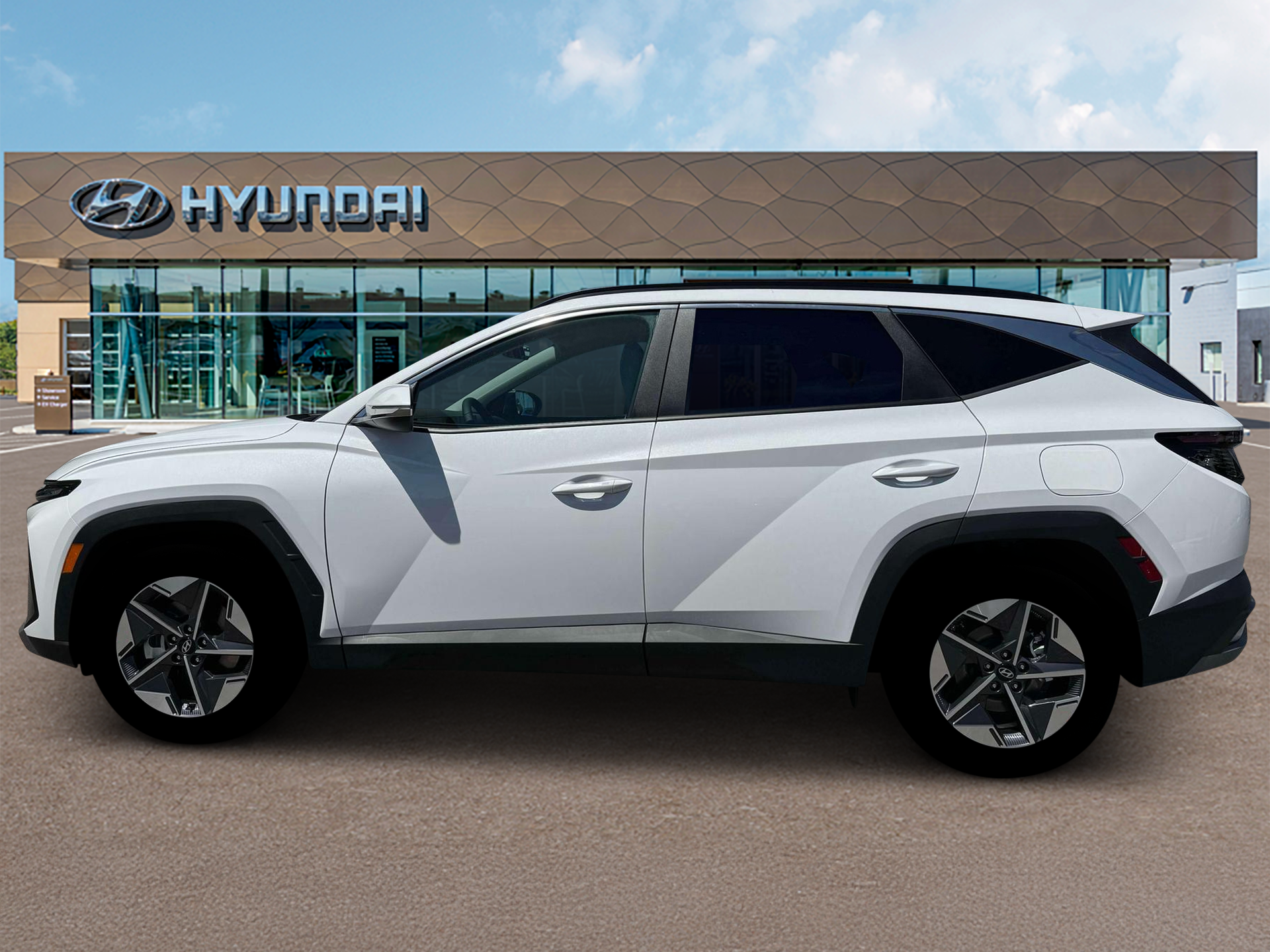 New 2026 White Hyundai SEL Premium image 3