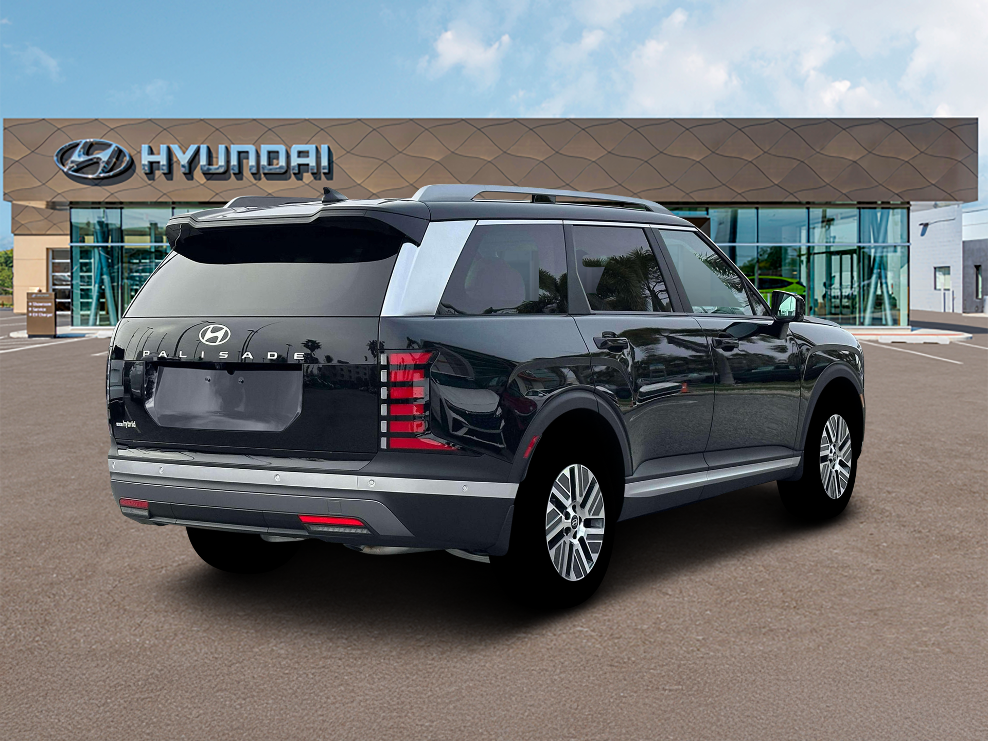 New 2026 Abyss Black Pearl Hyundai Blue SEL Premium 7P image 7