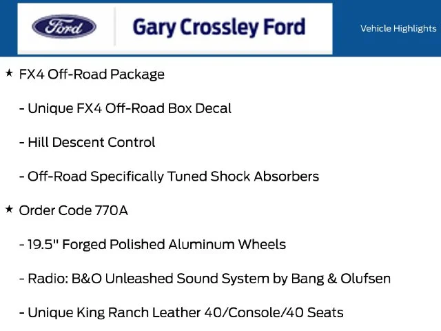 New 2027 White Ford King Ranch image 1