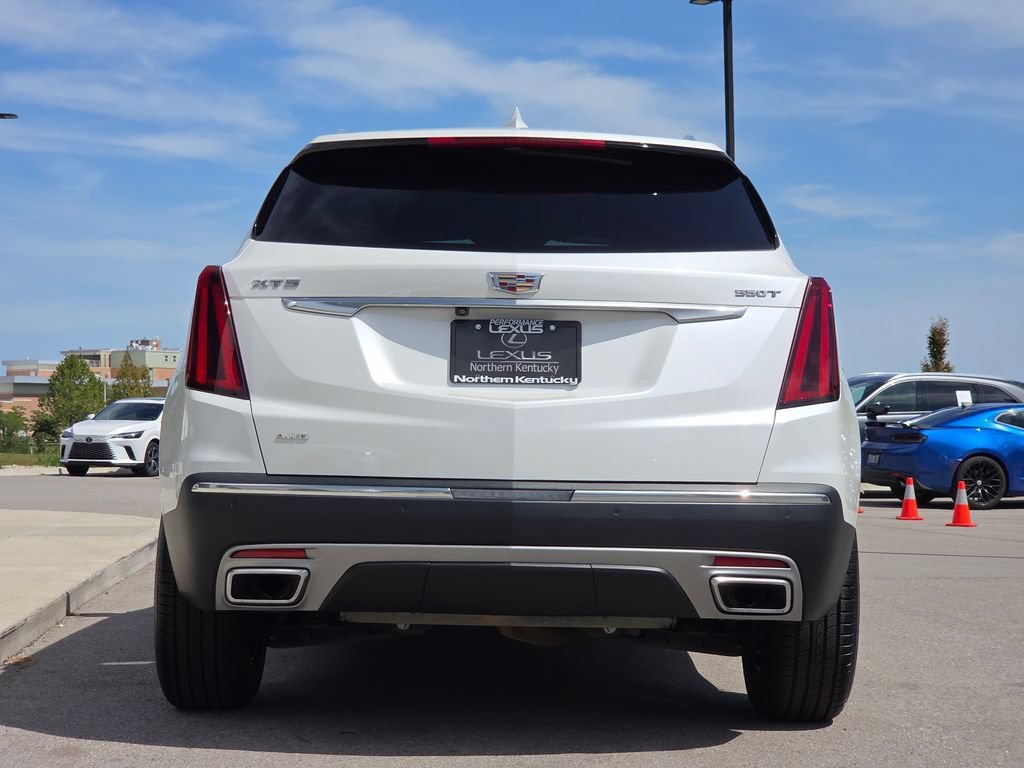 Used 2023 Crystal White Tricoat Cadillac AWD Premium Luxury image 28