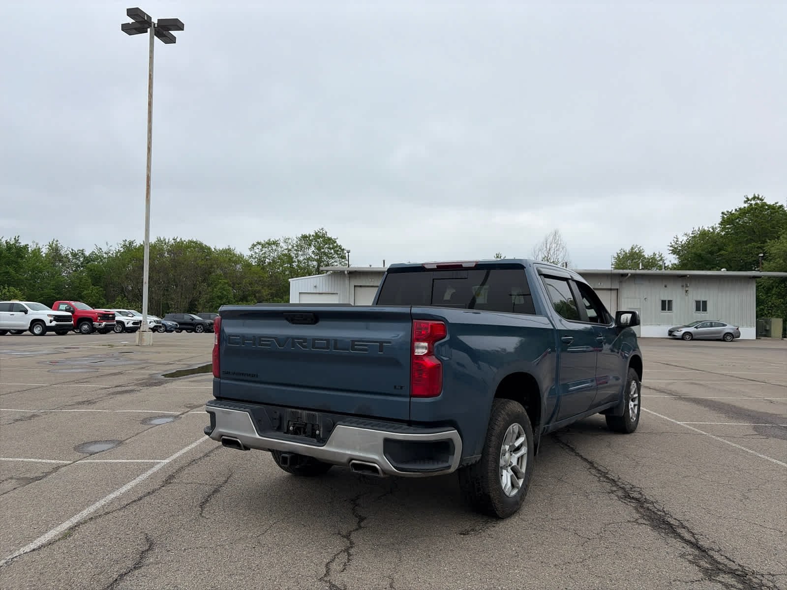 Used 2024 Lakeshore Blue Metallic Chevrolet LT image 2