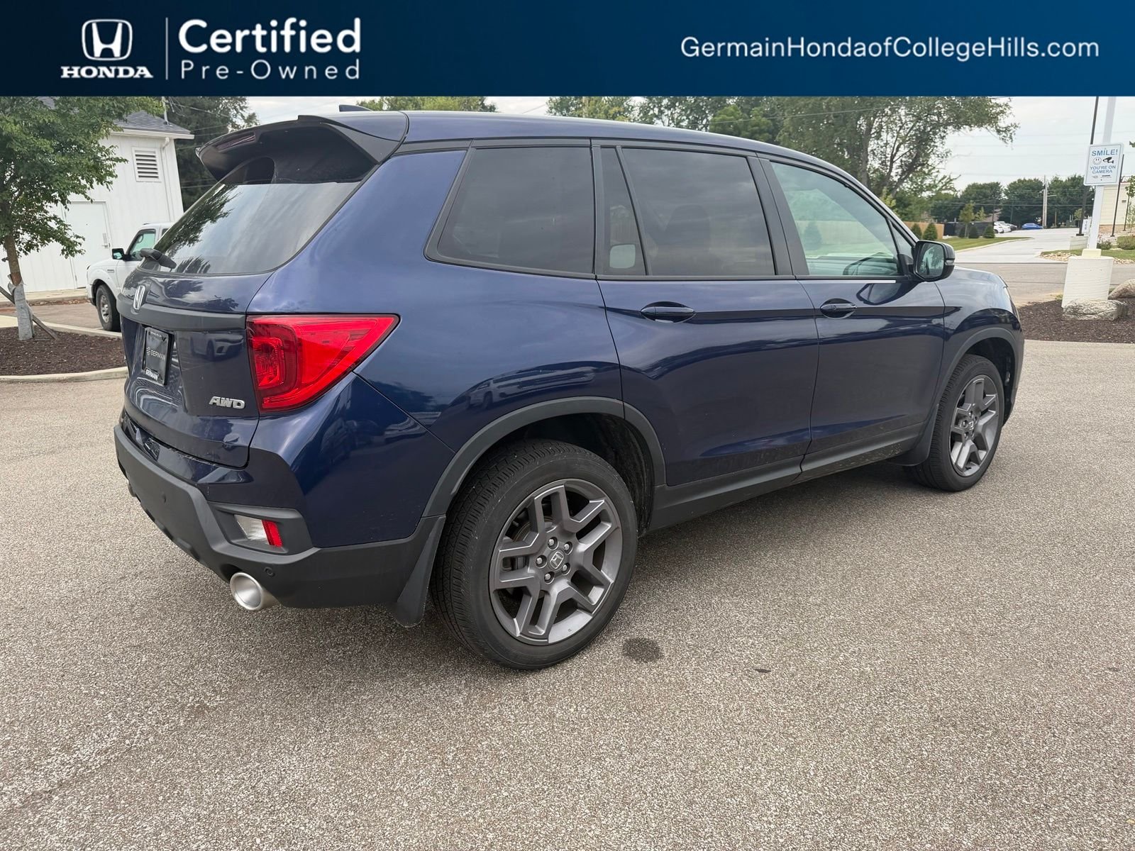 Certified Used 2023 Obsidian Blue Pearl Honda EX-L image 7