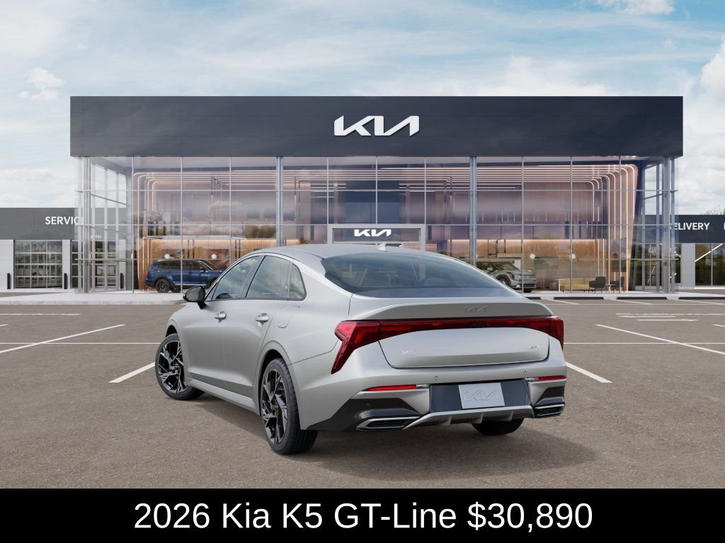 New 2026 Steel Matte Gray Kia GT-Line FWD image 6
