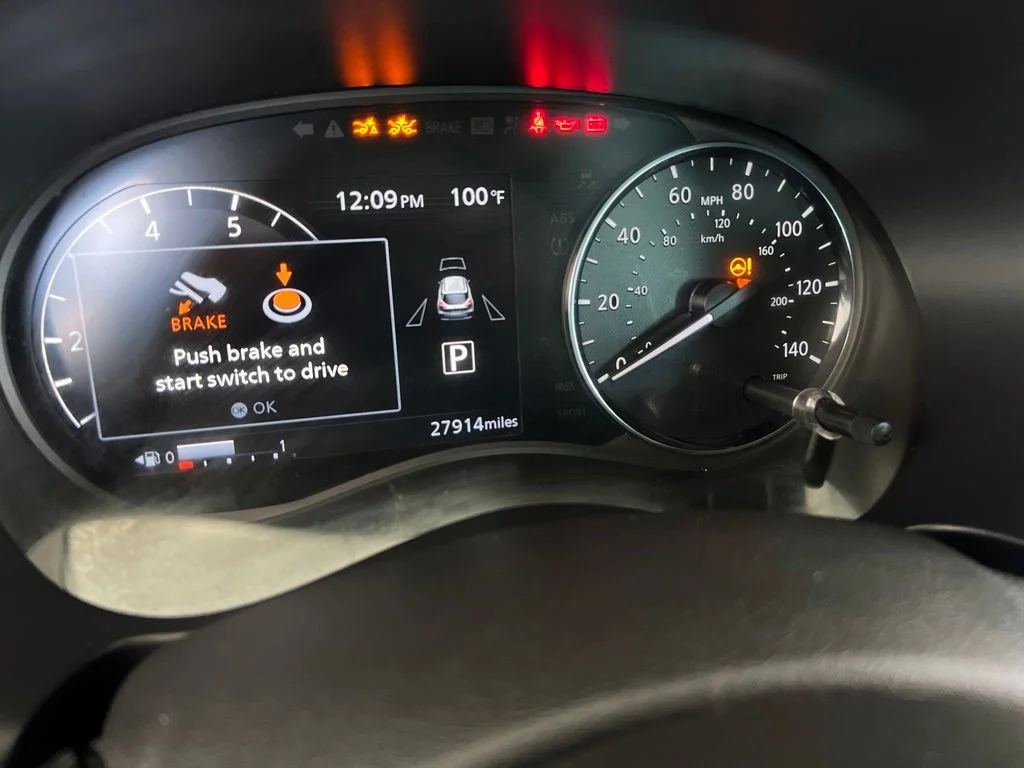 Used 2023 Electric Blue Metallic Nissan SV image 16