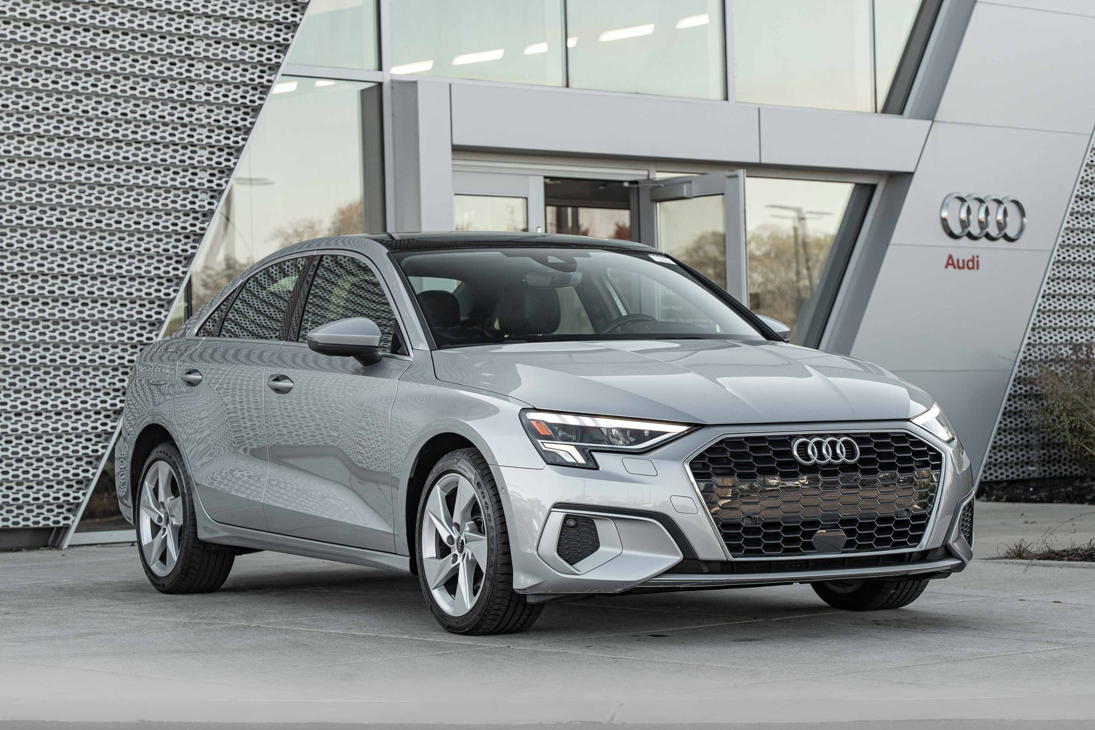 Certified Used 2023 Florett Silver Metallic Audi Premium Plus image 1