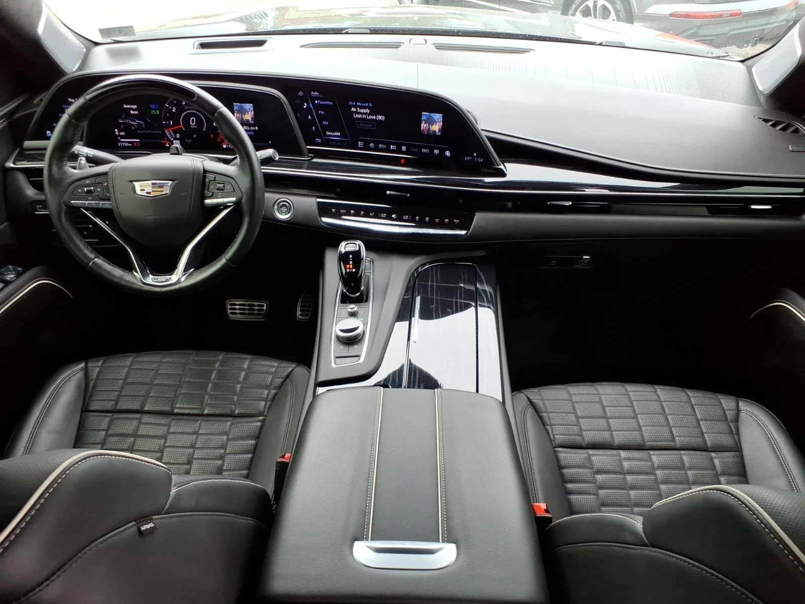 Used 2024 Black Diamond Tricoat Cadillac AWD V-Series image 30