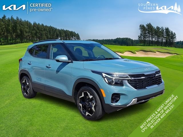 Used 2024 Blue Kia EX image 1