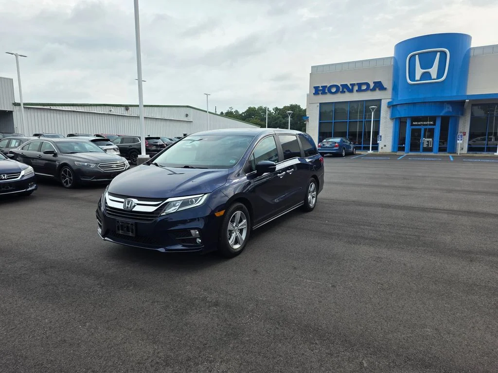 Certified Used 2019 Obsidian Blue Pearl Honda EX-L image 7