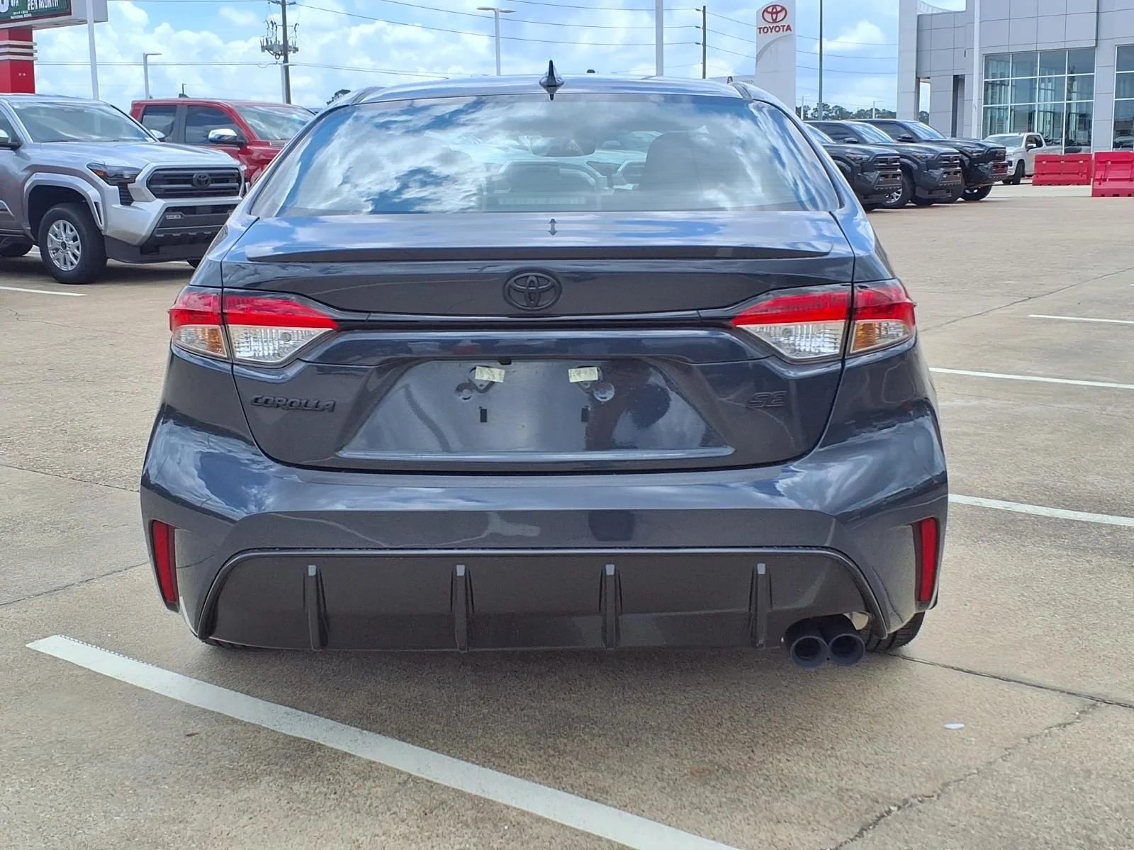 New 2026 Gray Toyota SE image 7