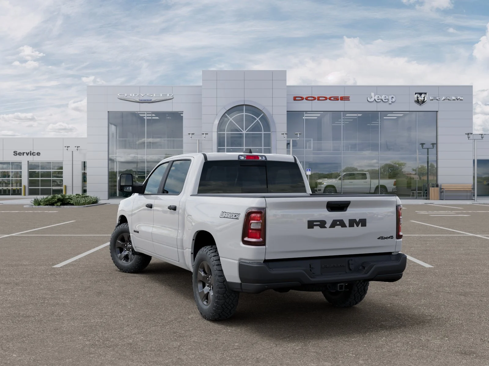 New 2026 Bright White Clearcoat RAM Warlock image 31