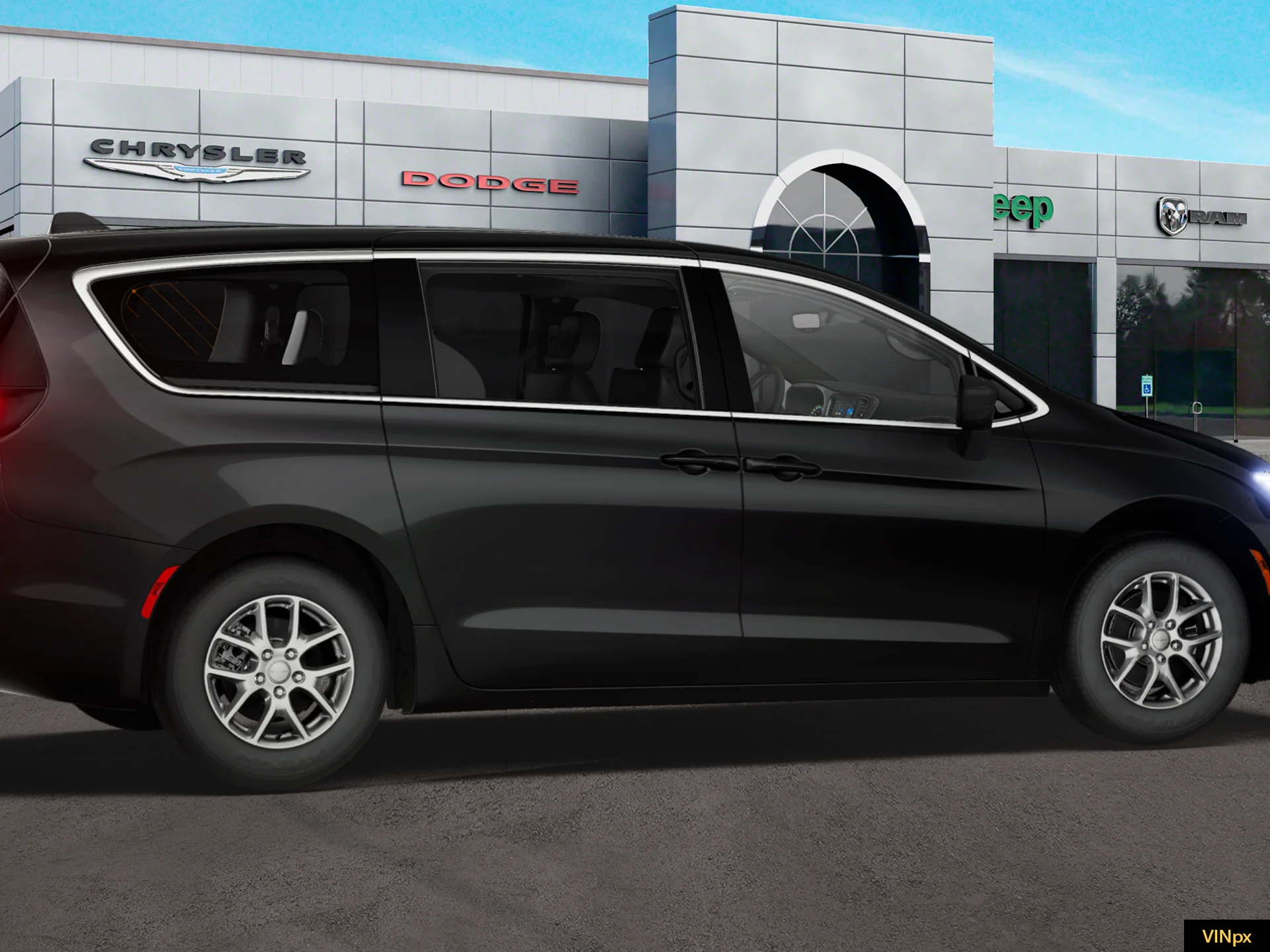 New 2027 Diamond Black Crystal Pearlcoat Chrysler Select image 15