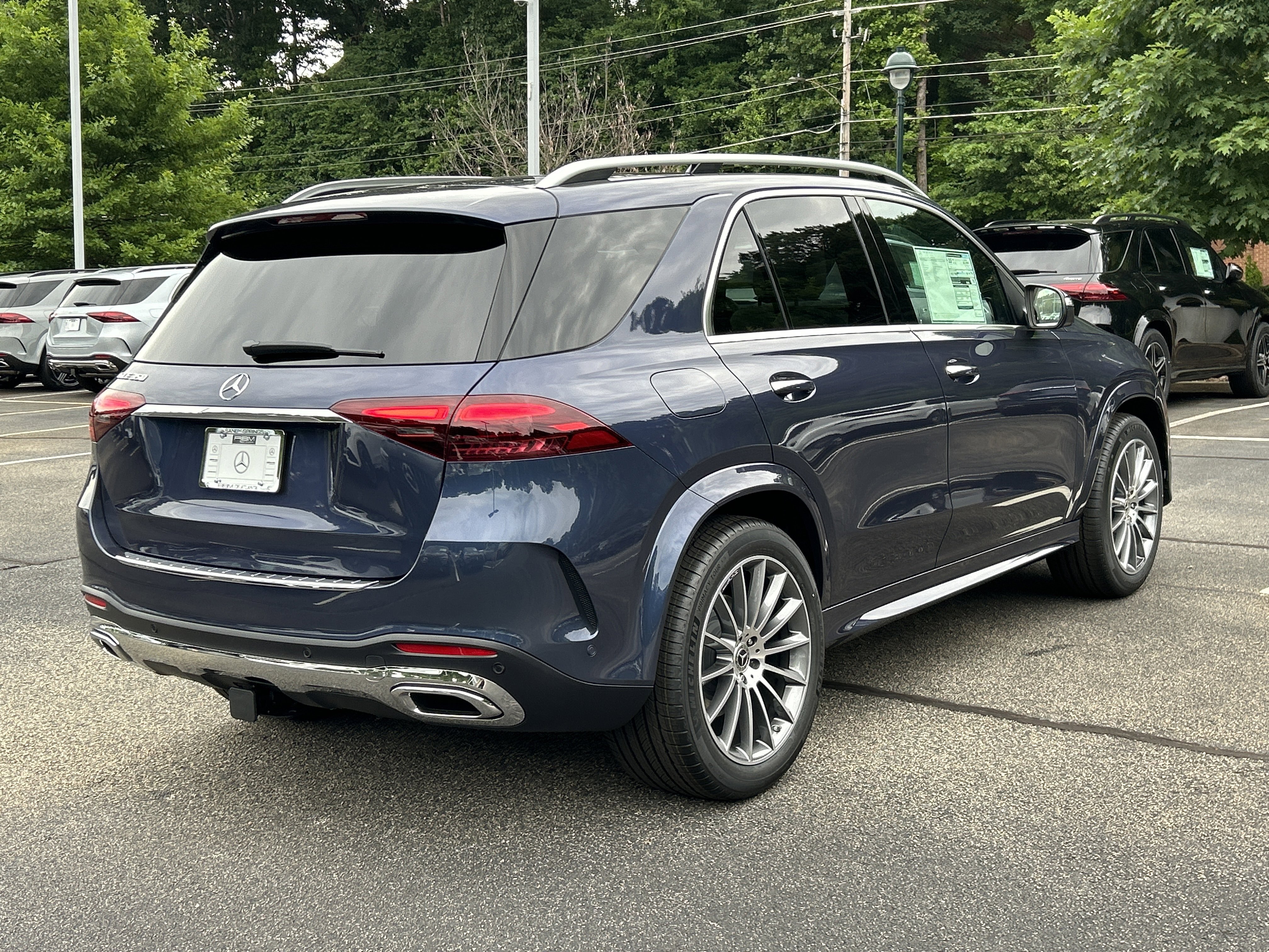 New 2026 Twilight Blue Metallic Mercedes-Benz GLE 350 SUV image 6