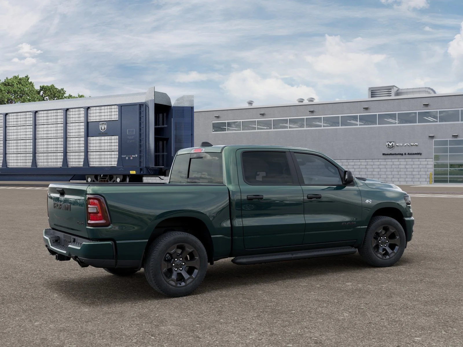 New 2026 Serrano-Green Metallic Exterior Paint RAM  image 2