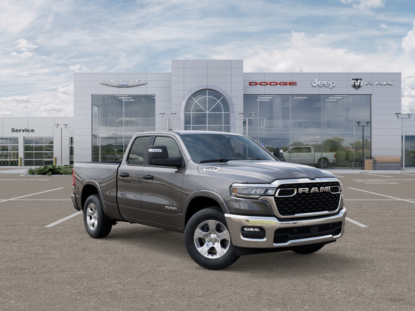 New 2025 Granite Crystal Metallic Clear-Coat Exterior Paint RAM BIG HORN image 88