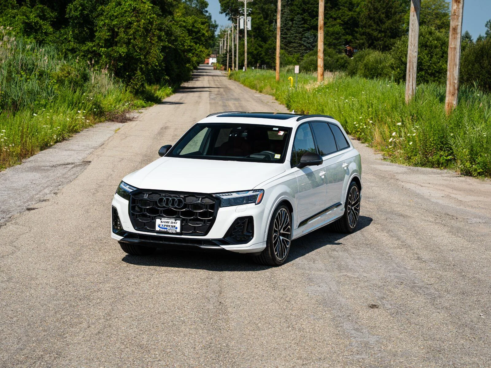 Used 2025 Glacier White Metallic Audi Prestige image 3
