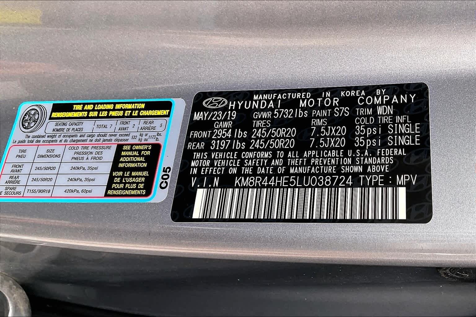 Used 2020 Lagoon Silver Hyundai SEL image 34