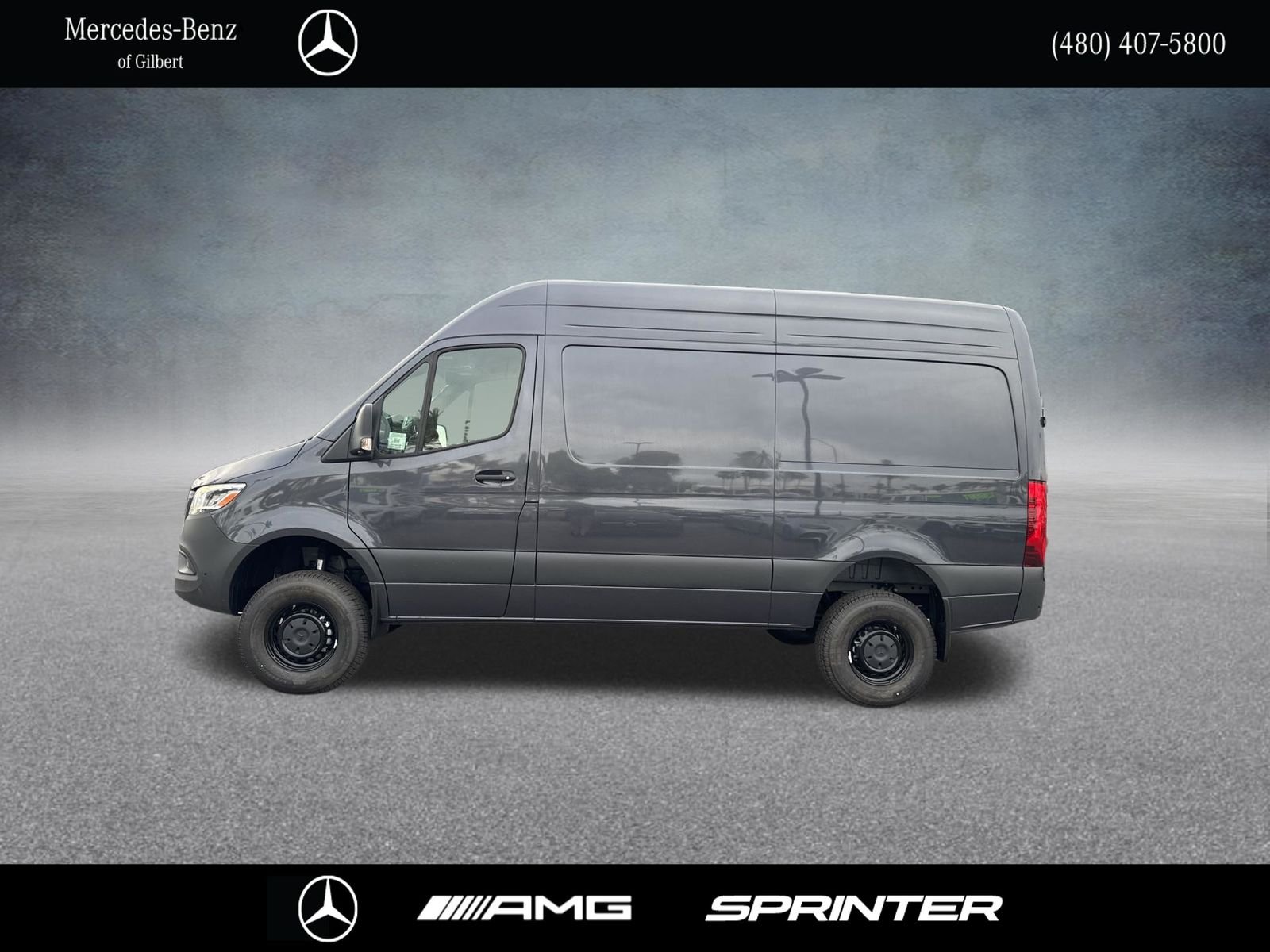 New 2026 Tenorite Gray Metallic Mercedes-Benz Cargo 144 WB image 3