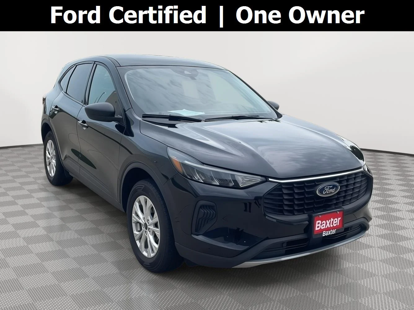 Certified Used 2025 Agate Black Metallic Ford Active image 1