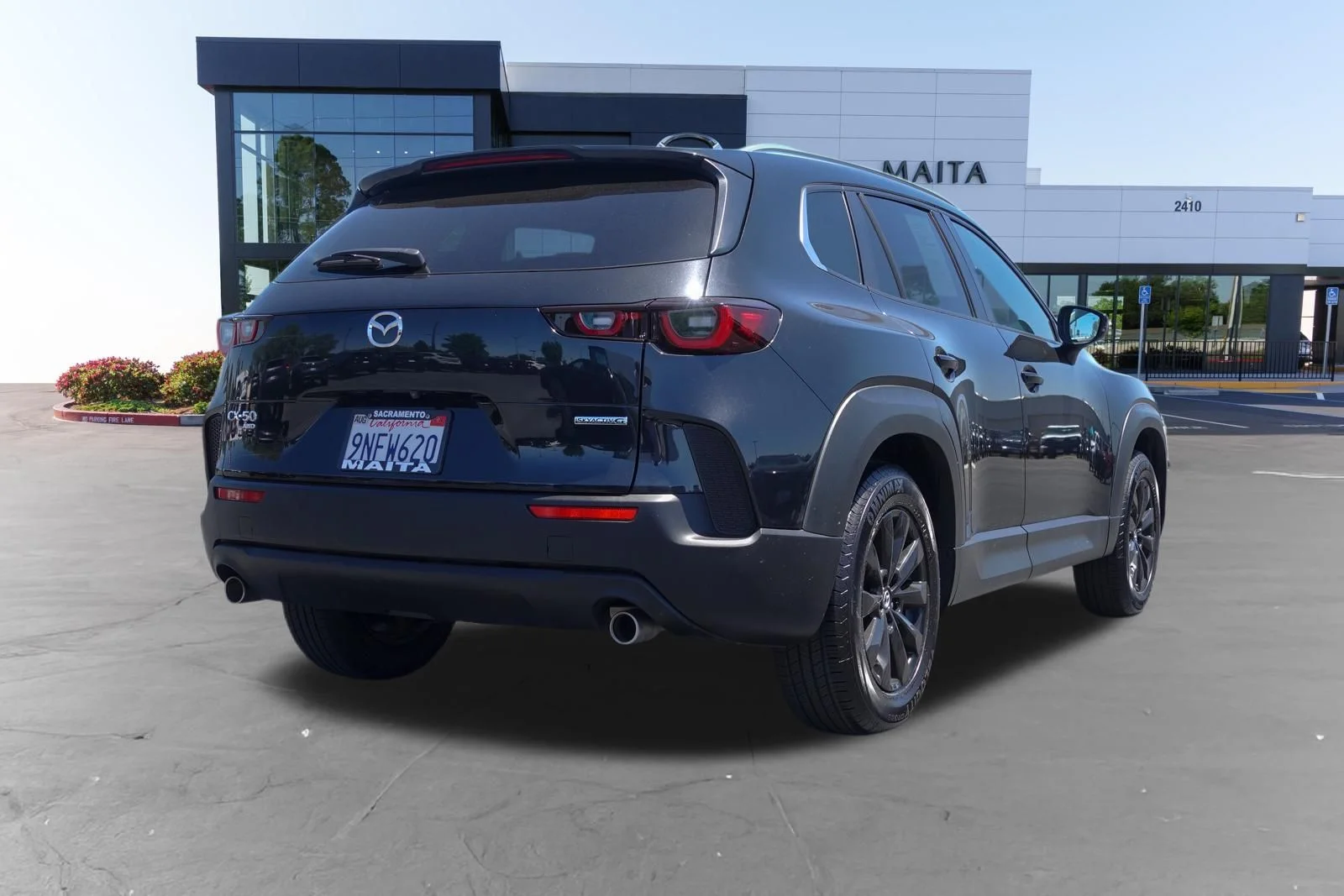 Certified Used 2025 Jet Black Mica Mazda 2.5 S Preferred Package image 4