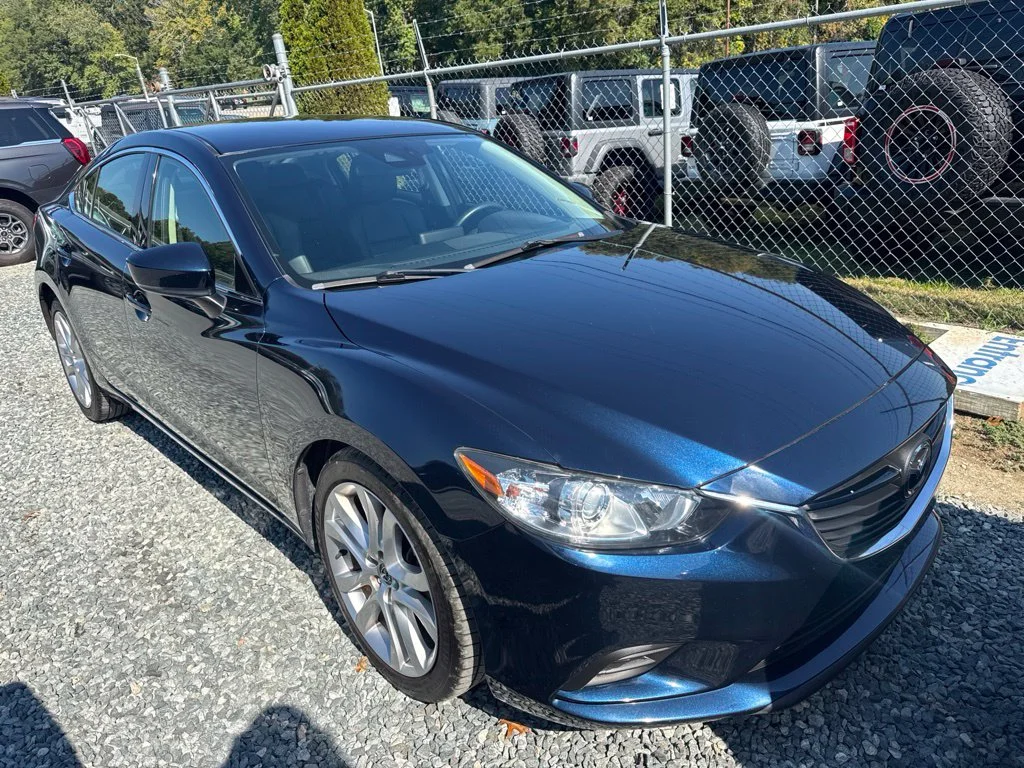 Used 2017 Blue Mazda Touring image 2