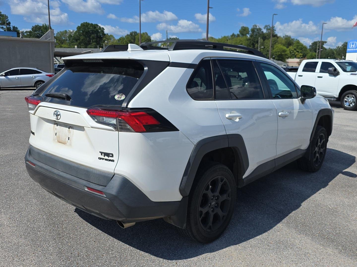 Used 2020 Super White Toyota TRD Off-Road image 3
