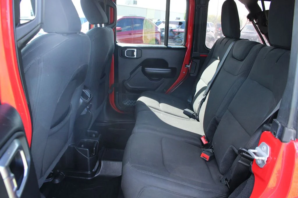 Used 2021 Firecracker Red Clearcoat Jeep Unlimited Sport S image 15