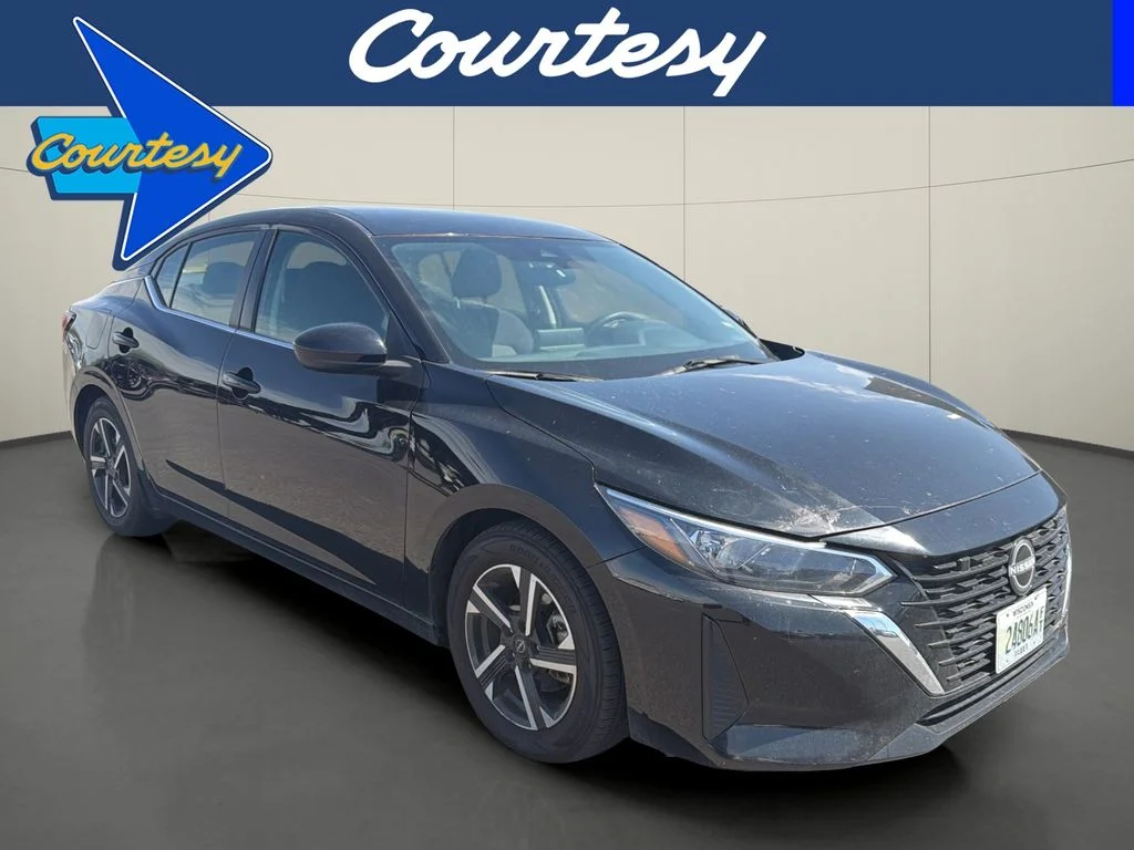 Used 2024 Black Nissan SV image 1