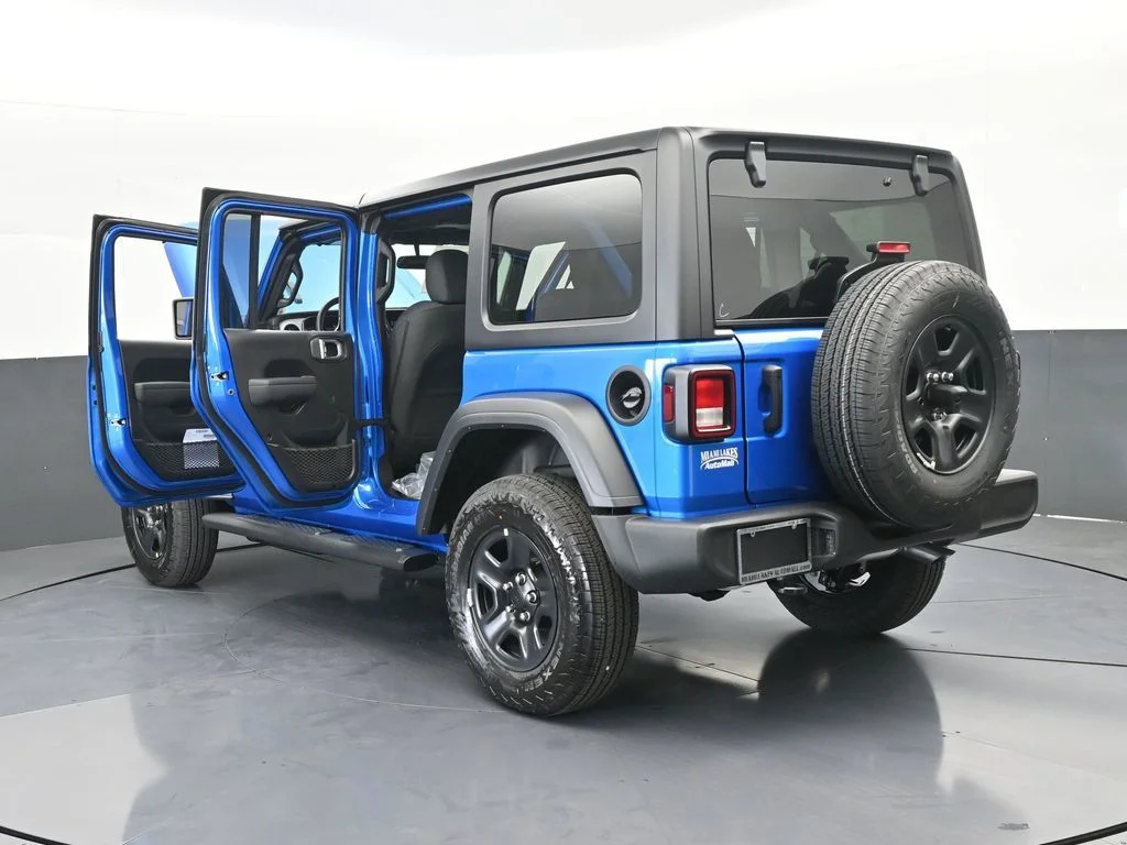 New 2026 Hydro Blue Pearl-Coat Exterior Paint Jeep Sport image 76
