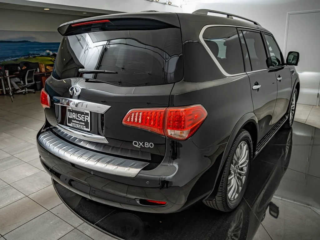 Used 2017 Black Obsidian INFINITI  image 16
