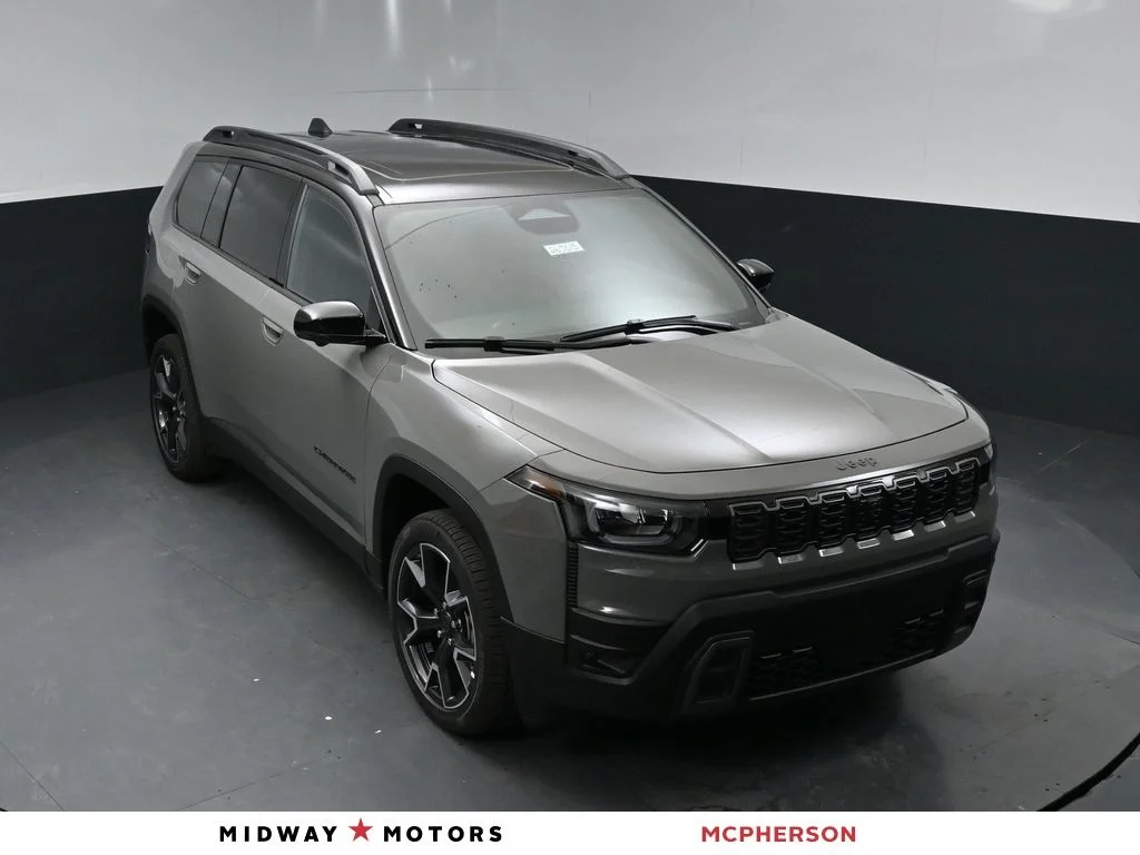 New 2026 Gray Jeep Overland image 1