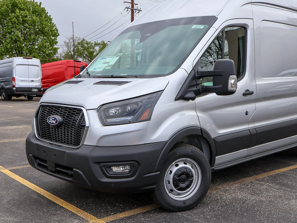 New 2026 Ingot Silver Metallic Ford Cargo Van image 1